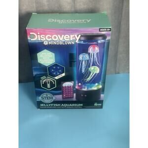 Discovery Mindblown • Jellyfish Aquarium w/Color Morphing Light & Remote Control